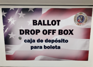 A ballot drop box in Colorado